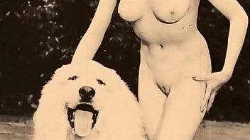 Vintage Outdoor Doggystyle Hairy 